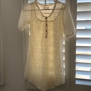 Lace tunic dress from Zara